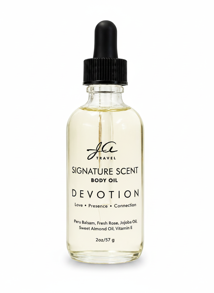 JA Travel Signature Scent Body Oil Devotion — JA Essence